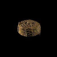 Scandinavian Viking Bronze Box Brooch