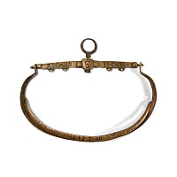'The Kirkleavington' Medieval Bronze Inscribed Purse Frame
