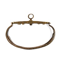 'The Kirkleavington' Medieval Bronze Inscribed Purse Frame