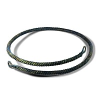 Large Viking Age Bronze Twisted Torc