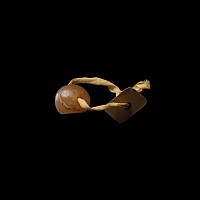 Sassanian Agate Stamp Seal with Bird