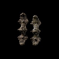 Viking Age Bronze Equal-Arm Brooch Pair