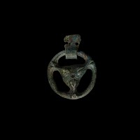 Viking Age Bronze Sword-Belt Strap Distributor
