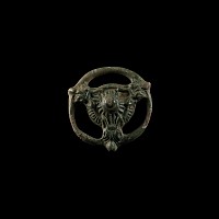 Viking Age Bronze Belt Strap Distributor with Beast-Heads