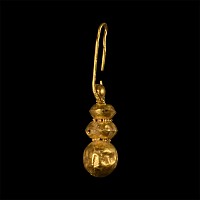 Gold Viking Style Earring