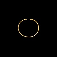 Gold Viking Style Bar Bracelet