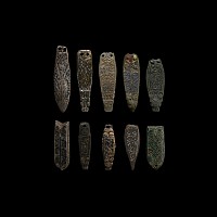 Saxon and Other Bronze Strap End Collection