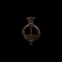 Viking Age Bronze Pseudo Ring Brooch
