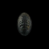 Viking Age Bronze Tortoise Brooch with Ravens