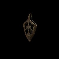 Viking Age Bronze Birka Falcon Type Sword Scabbard Chape