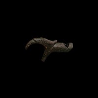 Tudor Period Bronze Bird-Headed Hawking Whistle