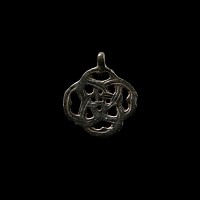 Viking Age Bronze Interlaced Pendant
