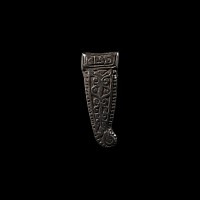 Viking Age Bronze Strap End