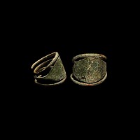 Viking Age Bronze Coiled Ring