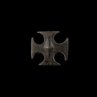 Viking Age Bronze Cross Mount