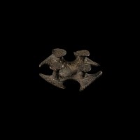 Viking Age Bronze Cross Mount