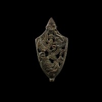 Viking Age Bronze Sword Scabbard Chape