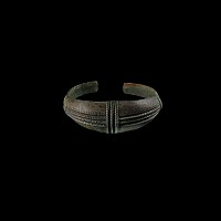 Viking Age Bronze Decorated Bracelet
