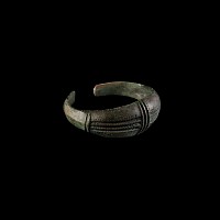 Viking Age Bronze Decorated Bracelet