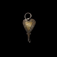 Saxon Style Silver Clothes Fastener