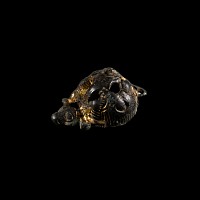 Viking Age Gilt Bronze Openwork Beast Mount