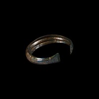 Viking Age Bronze Decorated Bracelet