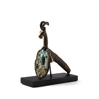 Western Asiatic Bronze Ibex Spout Protome