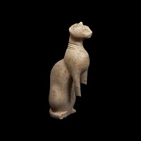 Marble Statuette of Bastet