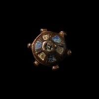 Romano-British Enamelled Bronze Brooch
