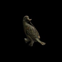 Roman Bronze Bird Brooch