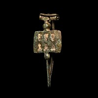 Roman Bronze Hod Hill Type Brooch