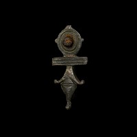 Roman Bronze Plate Brooch