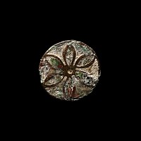 Roman Enamelled Bronze Disc Brooch