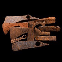 Viking Age and Later Iron Axehead Group