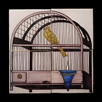 Post Medieval Dutch Glazed Ceramic Canary Tile Set