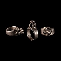 Byzantine Silver Architectural Ring