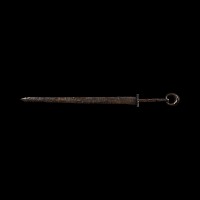 Roman Iron Dagger with Ring Pommel