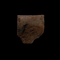 Akkadian Clay Cuneiform Tablet Fragment with Literary Text