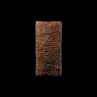 Old Babylonian Clay Cuneiform Tablet, Recording Distribution of Items to Named Individuals