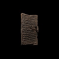 Old Babylonian Clay Cuneiform Tablet with A Letter Possibly Sent to the King of Ešnunna by an Allied King