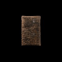 Old Babylonian Clay Cuneiform Tablet with Administrative Text