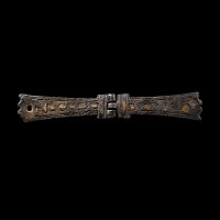 Roman Silver-Gilt Military Strap End