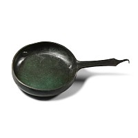Roman Bronze Patera with Handle