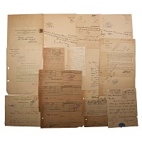 Collection of Egyptology Letters, Documents and Photographs