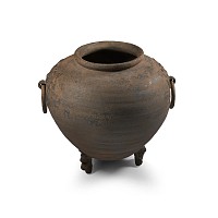 Chinese Han Ceramic Tripod Vessel