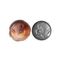 Roman Gemstone with Fisherman