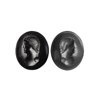 Intaglio Gemstone with Bust