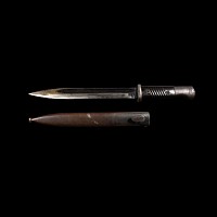 German M1884/98 Third Model Bayonet and Scabbard