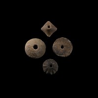Stone Age Neolithic Ceramic Spindle Whorl Group