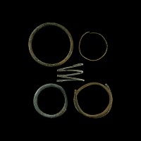 Bronze Age Small Bronze Bracelet Group